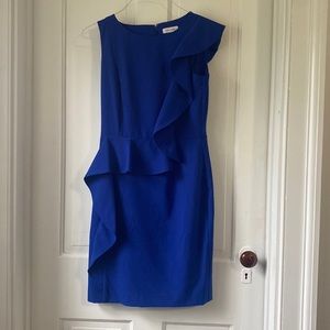 Royal blue Calvin Klein Dress